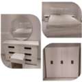 SAR 1600,  LUXURY BEDROOM SET &ndash; AVAILABLE NOW  Complete Set Includes:  - Bed Frame - 2 Wardrobes - 2