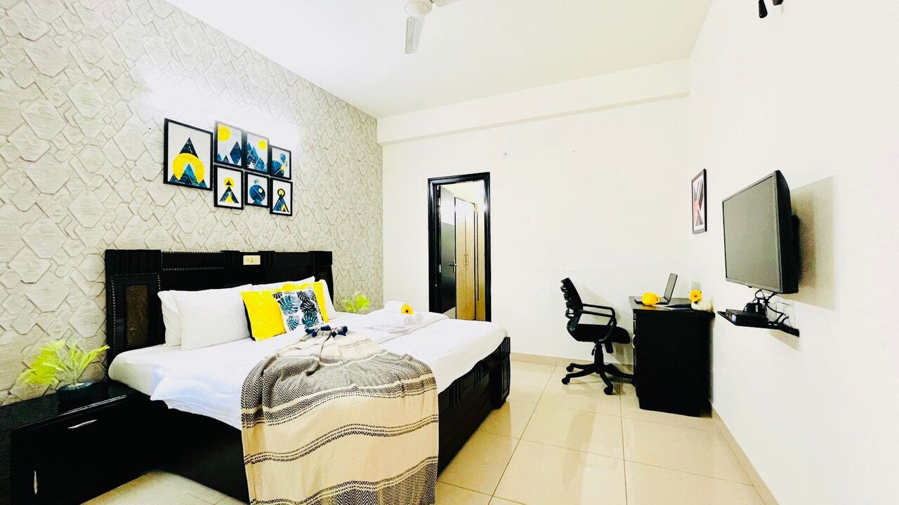 Jaipur, Apartments, Flats, Houses & Villas, INR 7000/day,  Furnished,  950 Sq. Meter,  Two Bedroom Apartment Jaipur
