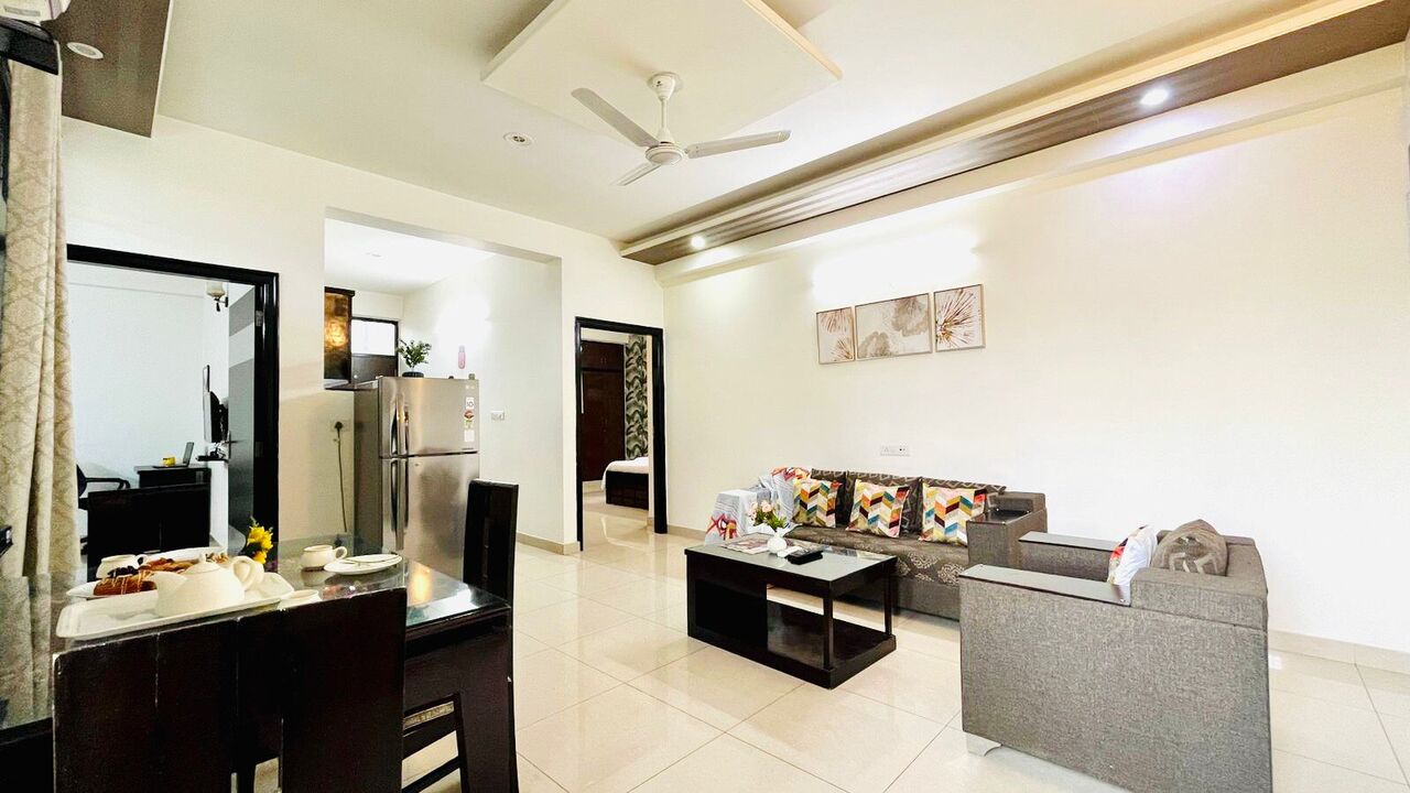 Jaipur, Apartments, Flats, Houses & Villas, INR 7000/day,  Furnished,  950 Sq. Meter,  Two Bedroom Apartment Jaipur