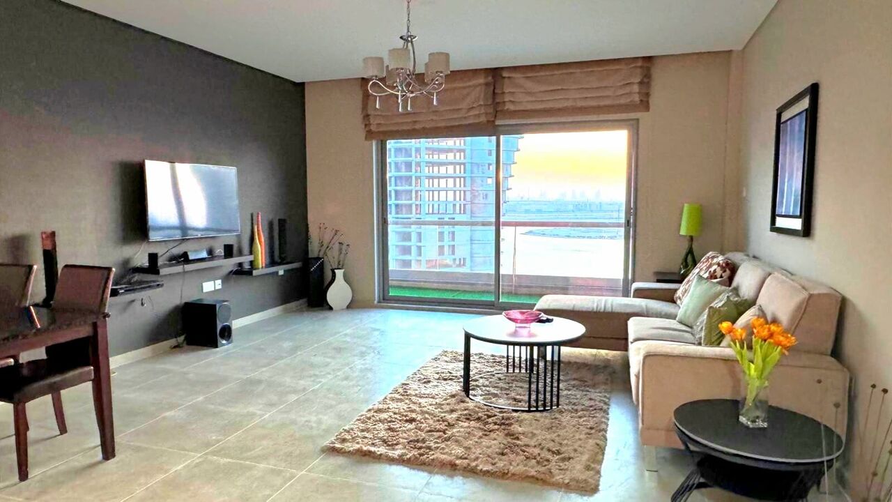 Amwaj Islands, Apartments, Flats, Houses & Villas, BHD 370/month,  Furnished,  2 BR,  124 Sq. Meter,  Lagoon View 2 BR FF Apartment With Balcony Amwaj Island