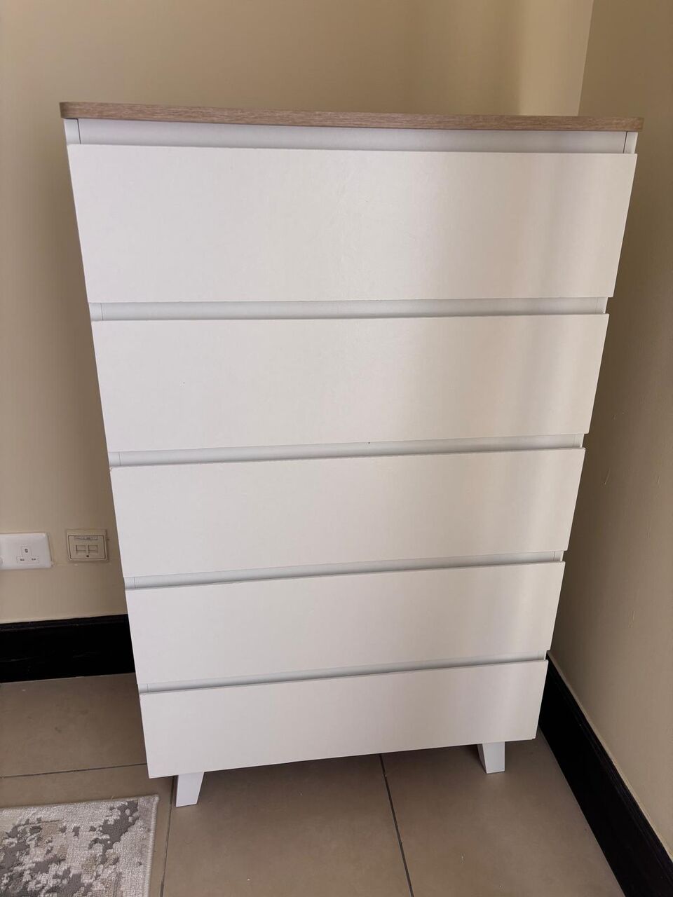 Thuwal, Furniture, SAR 600,  2 X Bedside Tables + 1 Chest Of Drawer