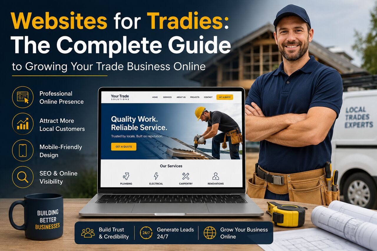 Melbourne, Web Design & Development, Get Custom Websites For Tradies That Generate More Leads