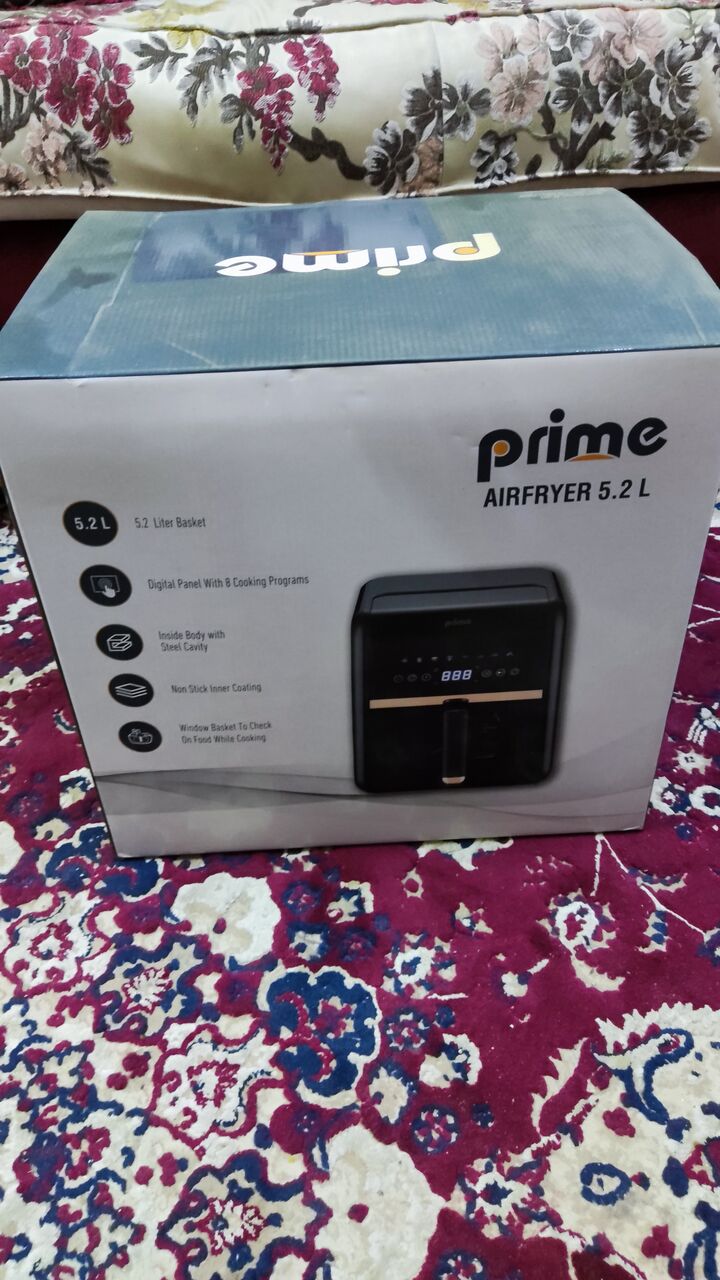 Umm Al Hamam, Appliances, SAR 89,  Air Fryer - Prime 5.2L (almost New)