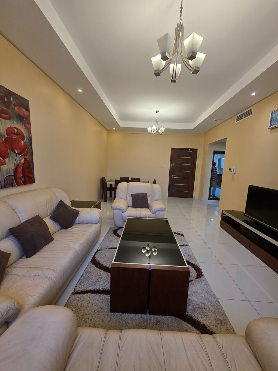 Mahooz, Apartments, Flats, Houses & Villas, BHD 450/month,  Furnished,  2 BR,  Parking - Gym , Pool WiFi - Fully Furnished 2 BHK Flat With Ewa @450/BD In Mahooz