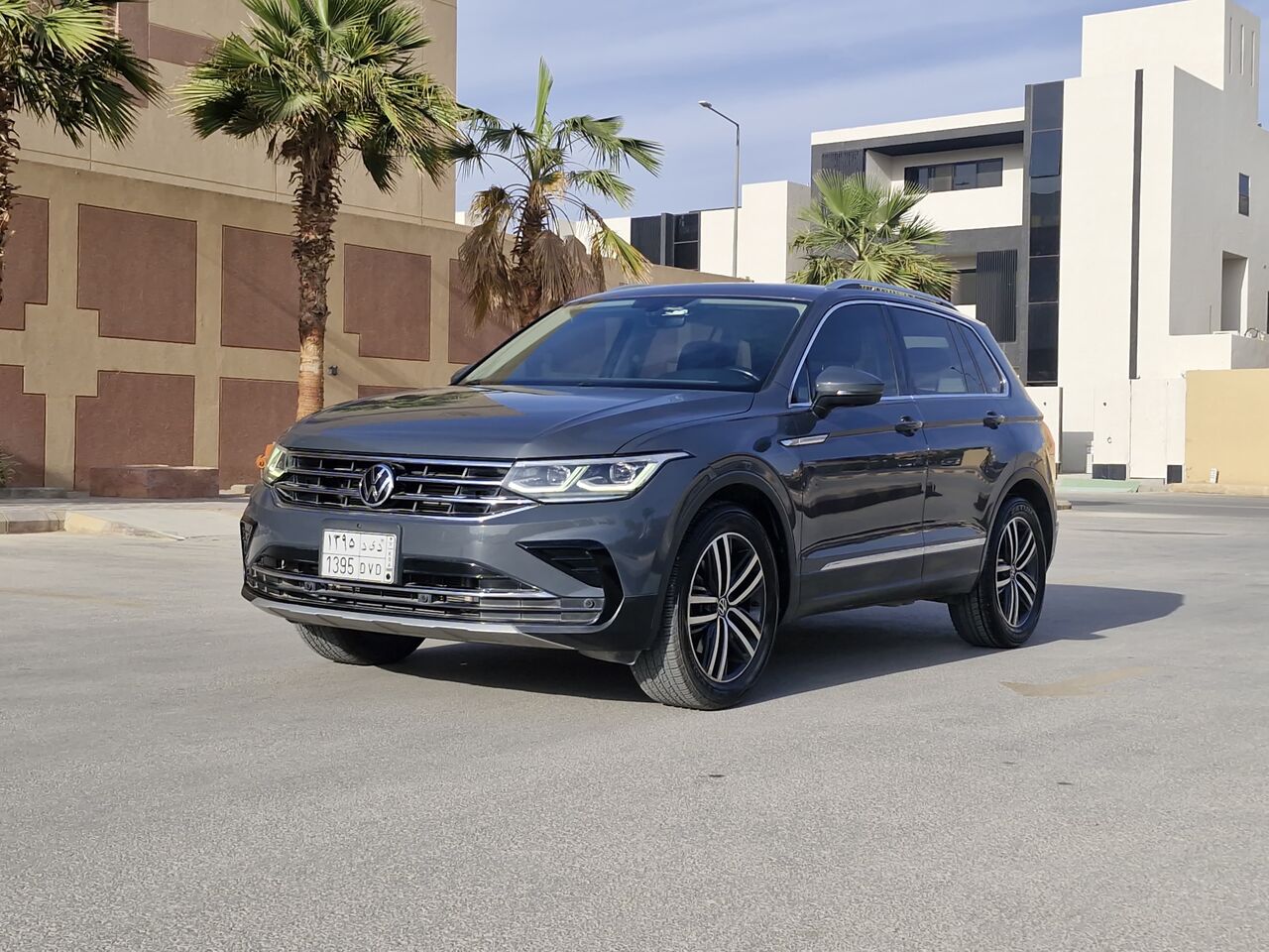 Riyadh, Vehicles, Cars & Trucks , SAR 75000,  Volkswagen Tiguan SE,  2021,  Automatic,  96000 KM,  VW Tiguan  Full Option 2.0T AWD - Agency Maintained