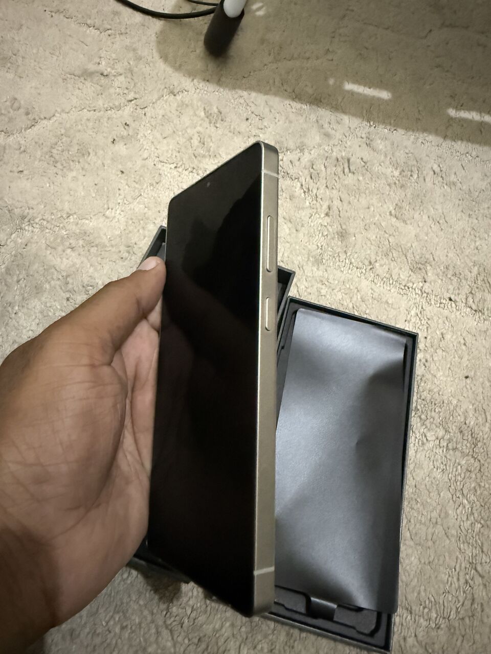 Al Adama, Mobile Phones, SAR 3000,  SAMSUNG S25 ULTRA - TITANIUM BLACK - 256GB MEMORY - 12GB RAM