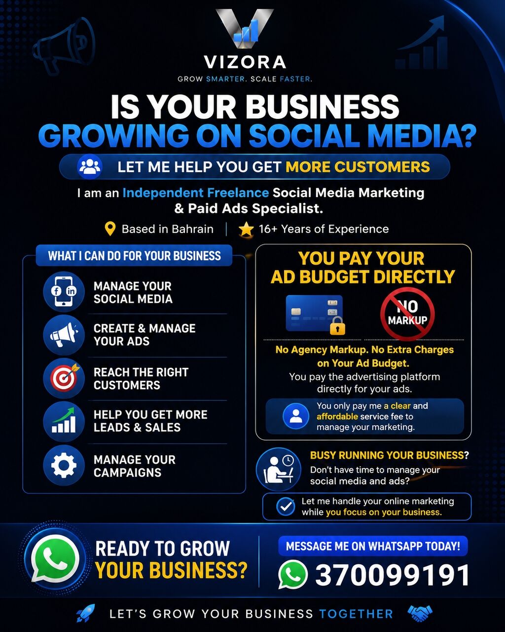 Muharraq, Job Seekers, Social Media Marketing Specialist Available In Bahrain