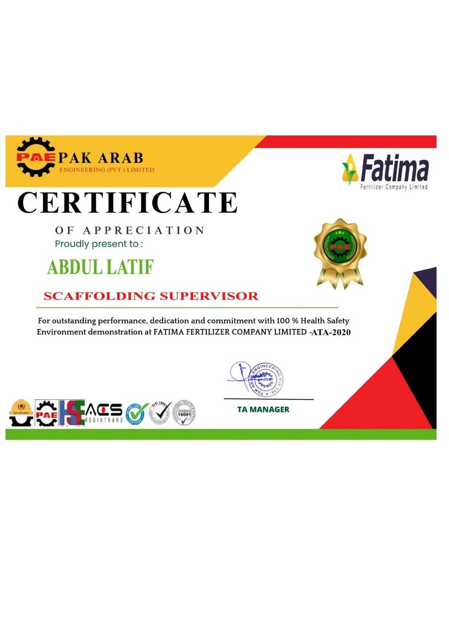 Riyadh, Job Seekers, Scaffolding Supervisor