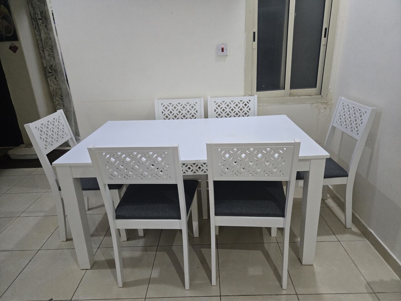 Al Khobar Al Shamalia, Furniture, SAR 1100,  6-Seater Dining Table Set &ndash; Excellent Condition