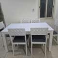 SAR 1100,  6-Seater Dining Table Set &ndash; Excellent Condition