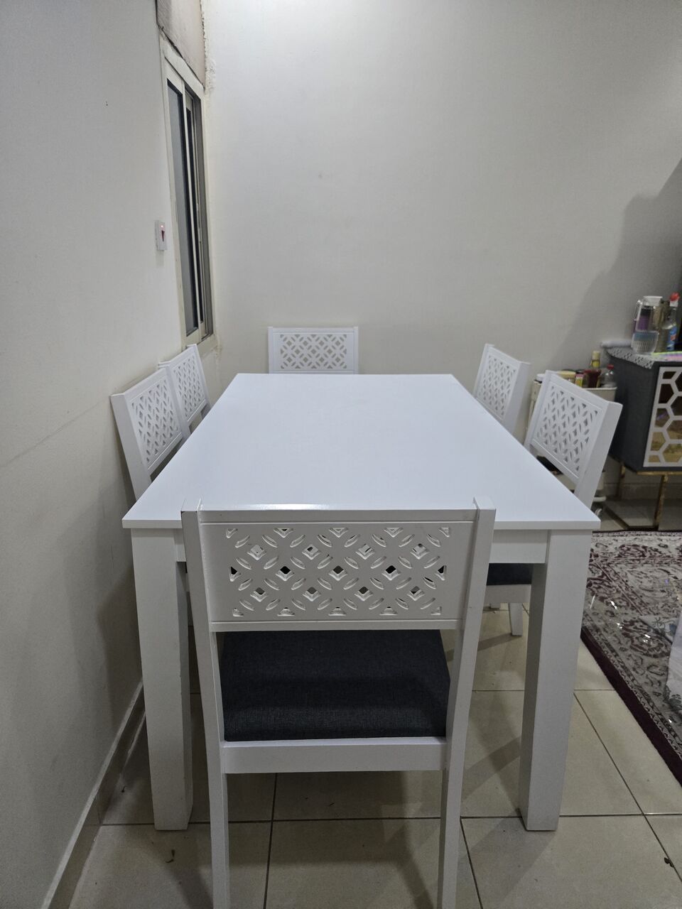 Al Khobar Al Shamalia, Furniture, SAR 1100,  6-Seater Dining Table Set &ndash; Excellent Condition