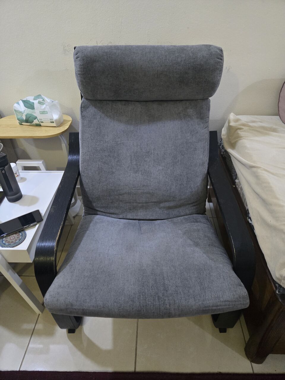 Dammam, Furniture, SAR 250,  Ikea Grey Armchair