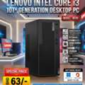 BHD 63,  Special Offer 10th Generation Lenovo Core I3 Computer 3.6GHz 8GB DDR4 RAM + 256GB NVMe SSD