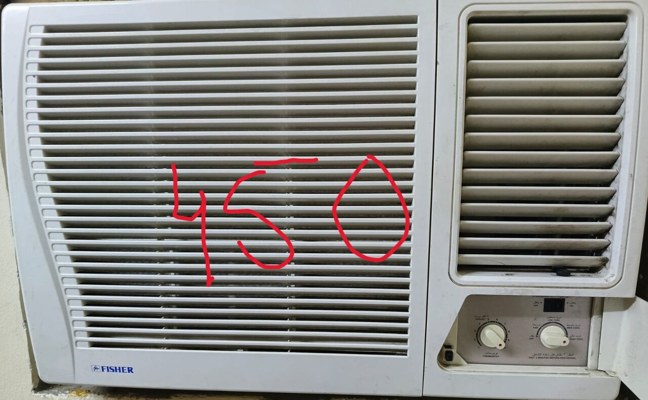 Khobar, Air Conditioners, SAR 550,  Window ACs (03), Excellent Condition All Three (550, 450, 450)