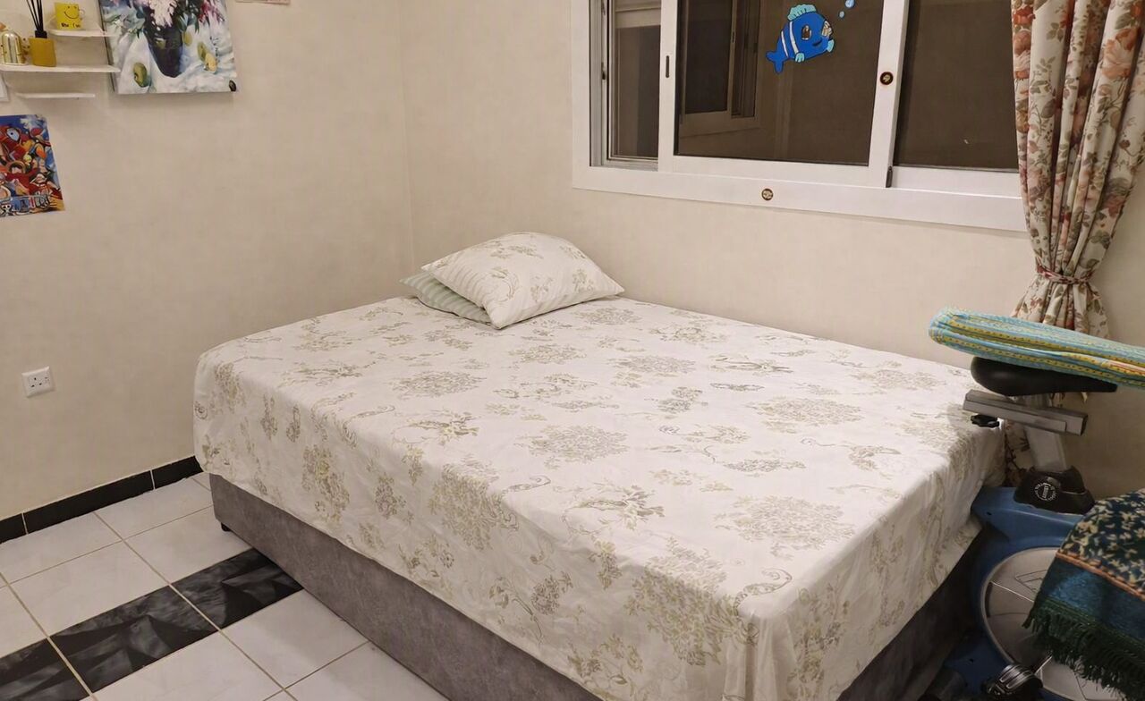 Al Aziziyah, Furniture, SAR 200,  Bed Frame 200 X120 Cm  With Very Comfortable Matress Used In Excellent Condition