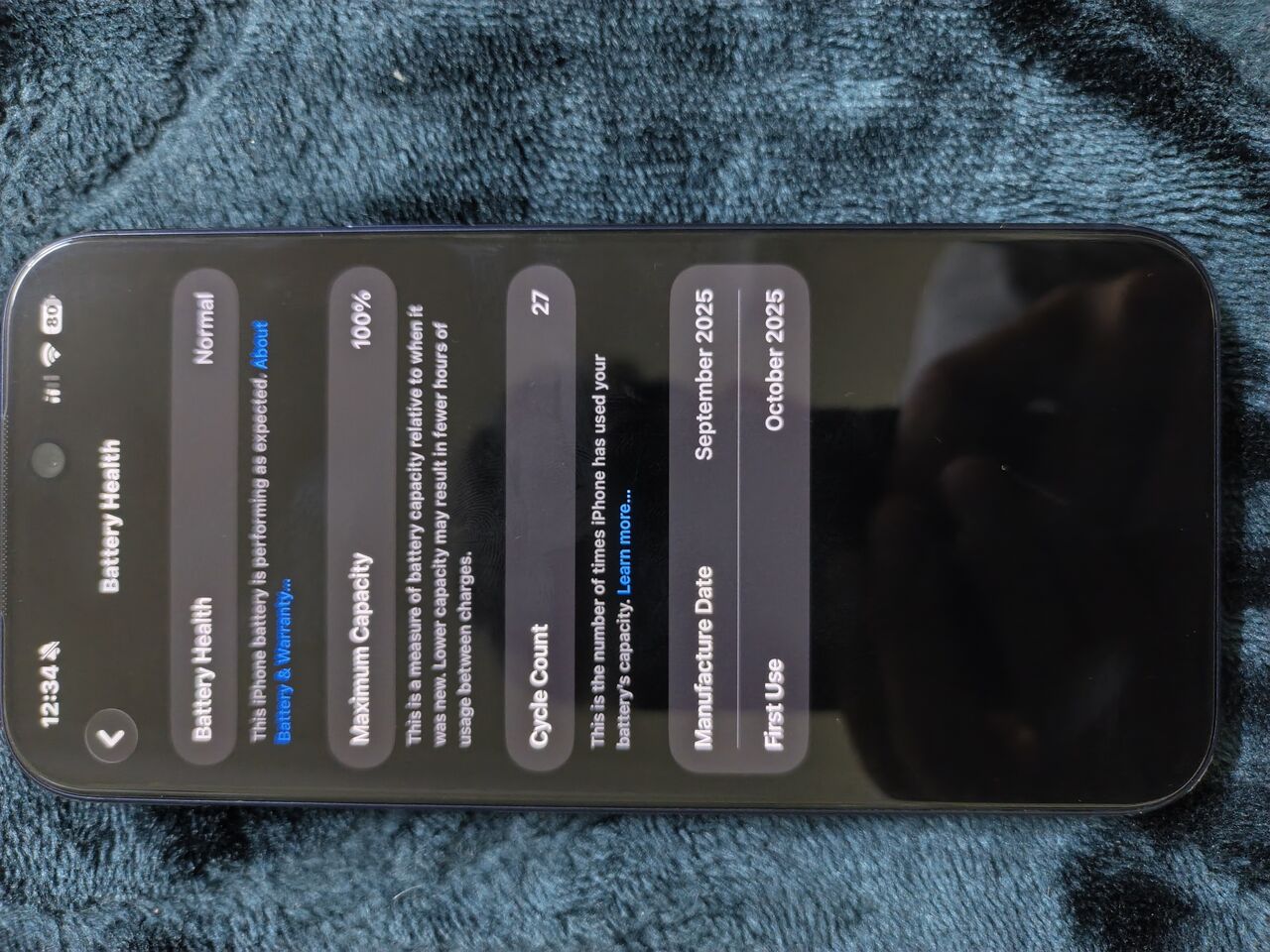 Khobar, Mobile Phones, SAR 4800,  Iphone 17 Pro Max Blue