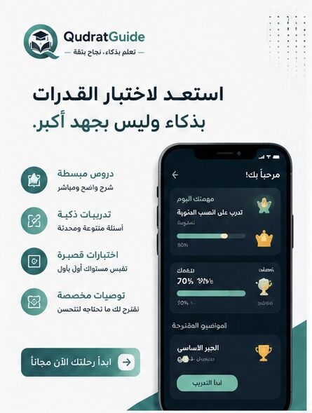 Riyadh, Lessons Offered, Master The Qudrat Exam Riyadh - Free Online Practice
