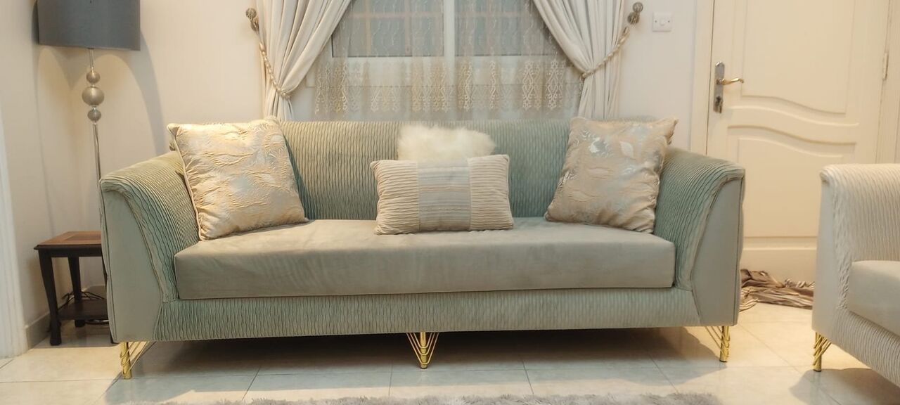 Jeddah, Furniture, SAR 4000,  12 Seats Sofa Almost New 3 Tables