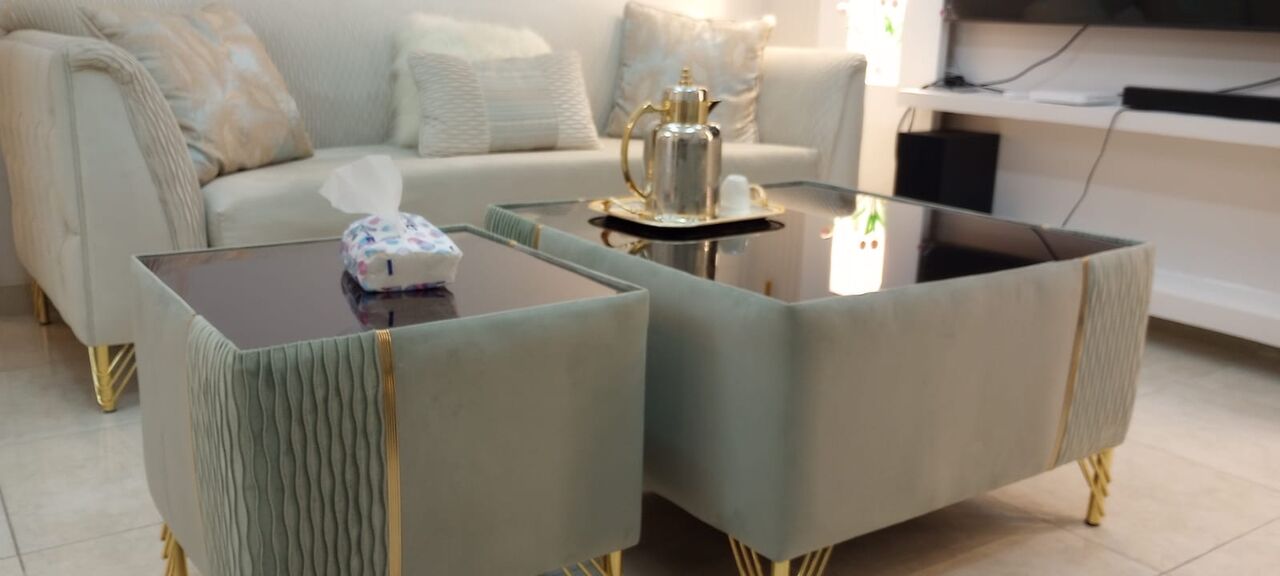Jeddah, Furniture, SAR 4000,  12 Seats Sofa Almost New 3 Tables