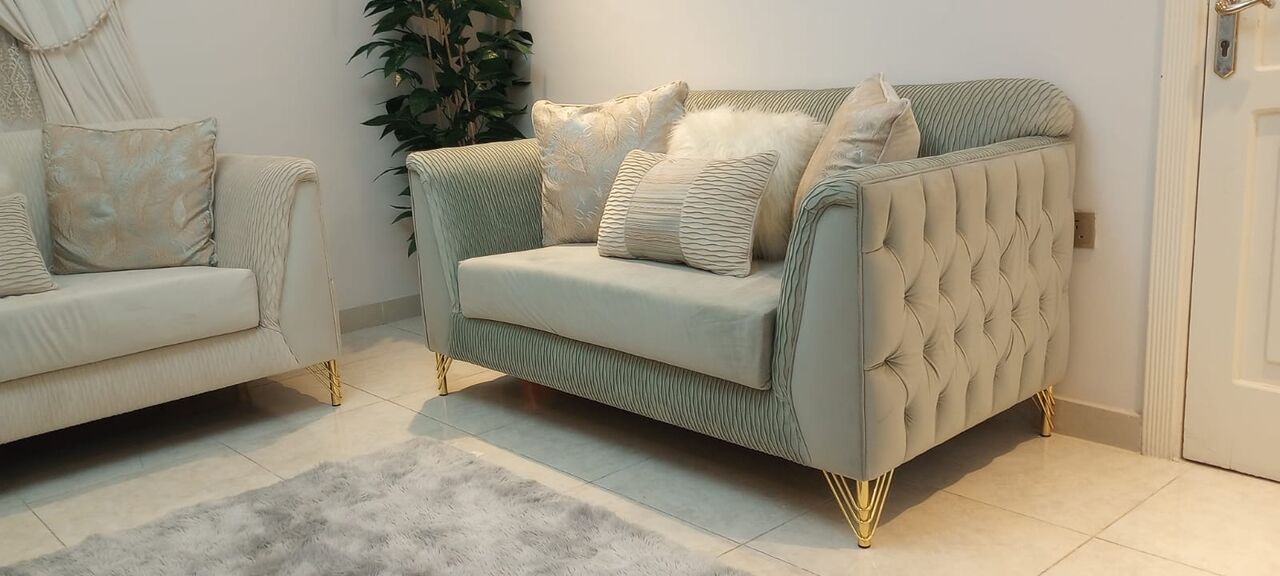 Jeddah, Furniture, SAR 4000,  12 Seats Sofa Almost New 3 Tables