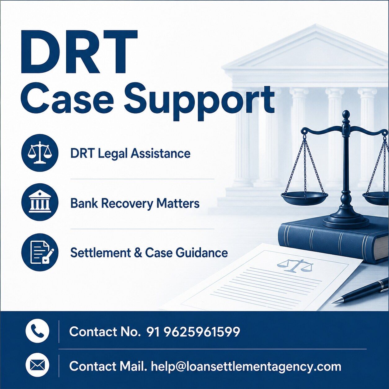 Mumbai, Legal, DRT Case Support For Bank Recovery And Legal Assistance
