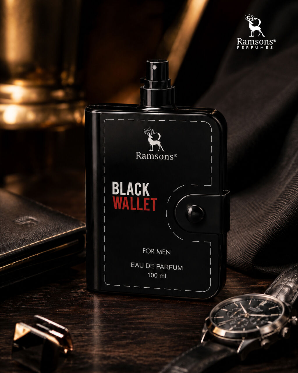 Mumbai, Health & Beauty Items, INR 524,  Black Wallet For Men Eau De Parfum &ndash; Office Wear Perfume For Men With Long Lasting Freshne