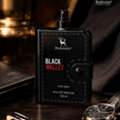 INR 524,  Black Wallet For Men Eau De Parfum &ndash; Office Wear Perfume For Men With Long Lasting Freshne