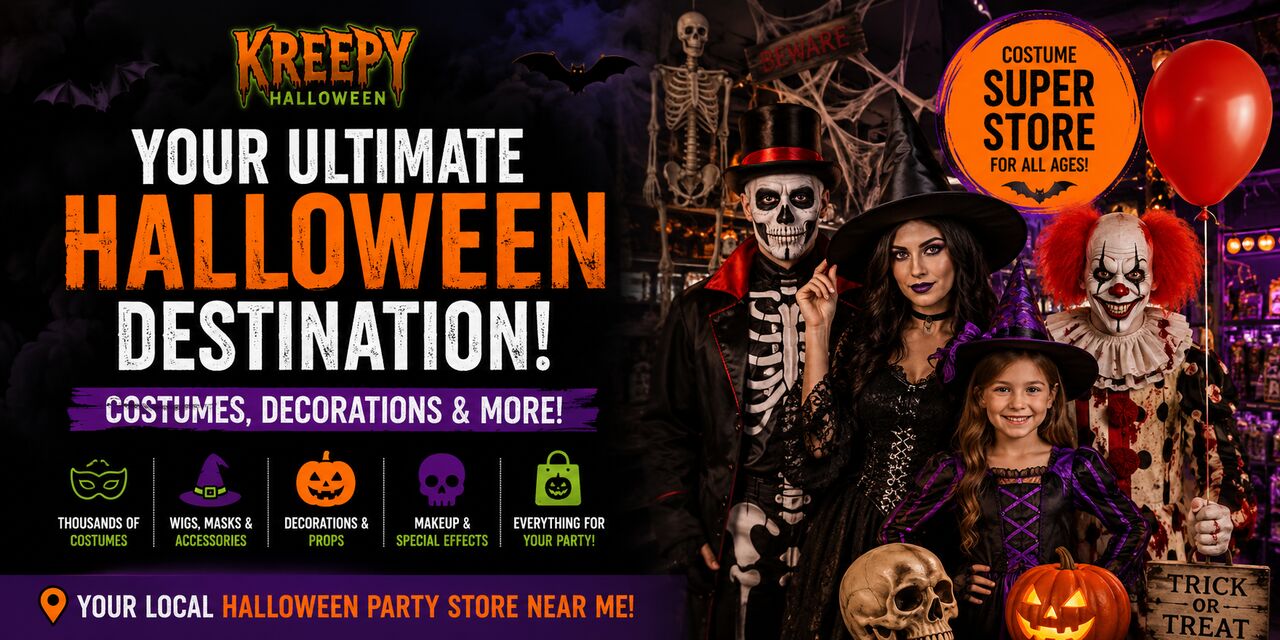 New York, Clothing & Accessories, Costume Store For Halloween Costumes, Masks & Party Supplies