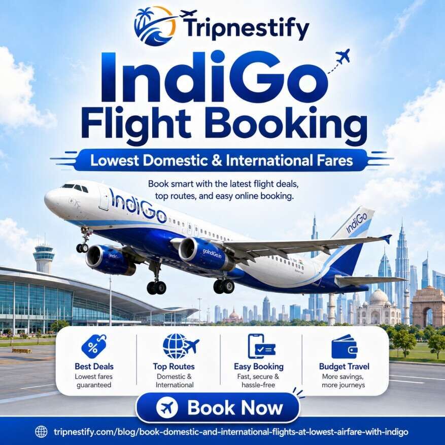 New Delhi, Travel, IndiGo Flight Booking Online &ndash; Best Airfare Deals | Tripnestify