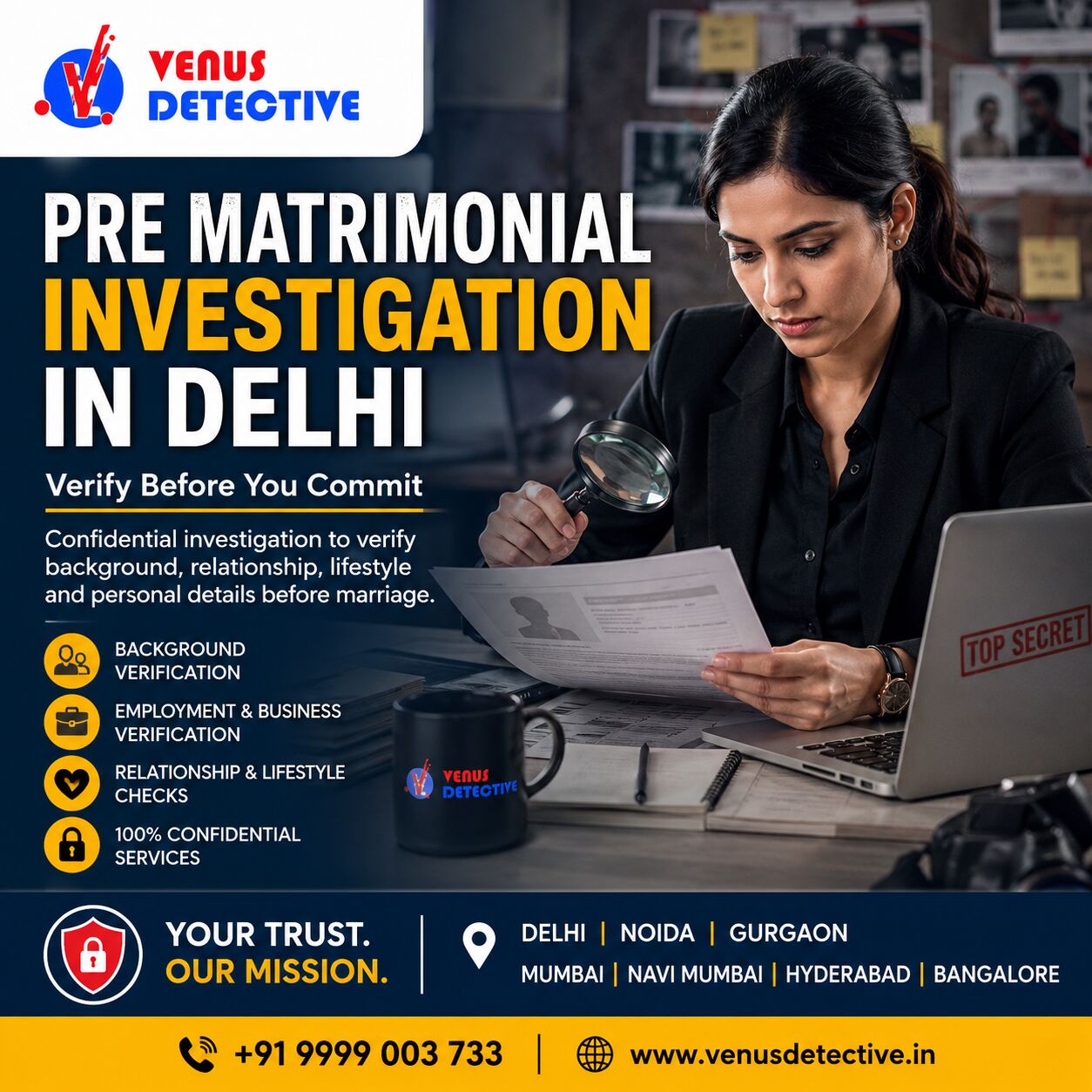 New Delhi, Legal, Private Pre Matrimonial Investigation In Delhi India