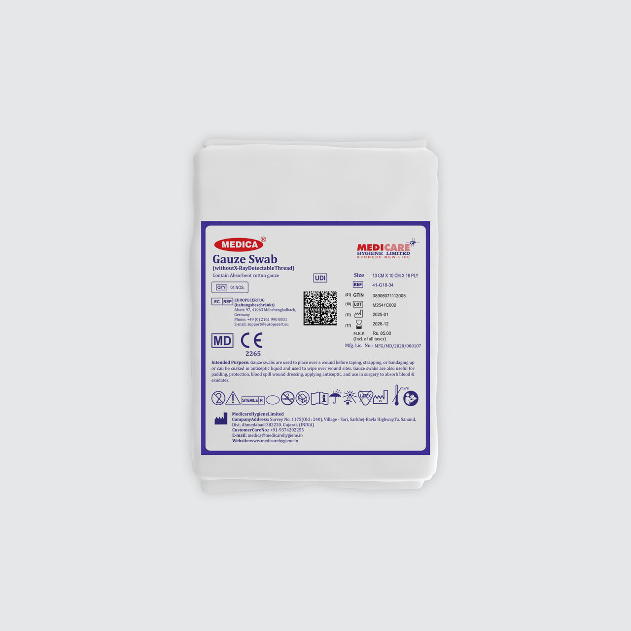 Brussels, Wholesale Products, ISO 13485 Certified Surgical Dressing Manufacturer &mdash; Now Supplying Belgium