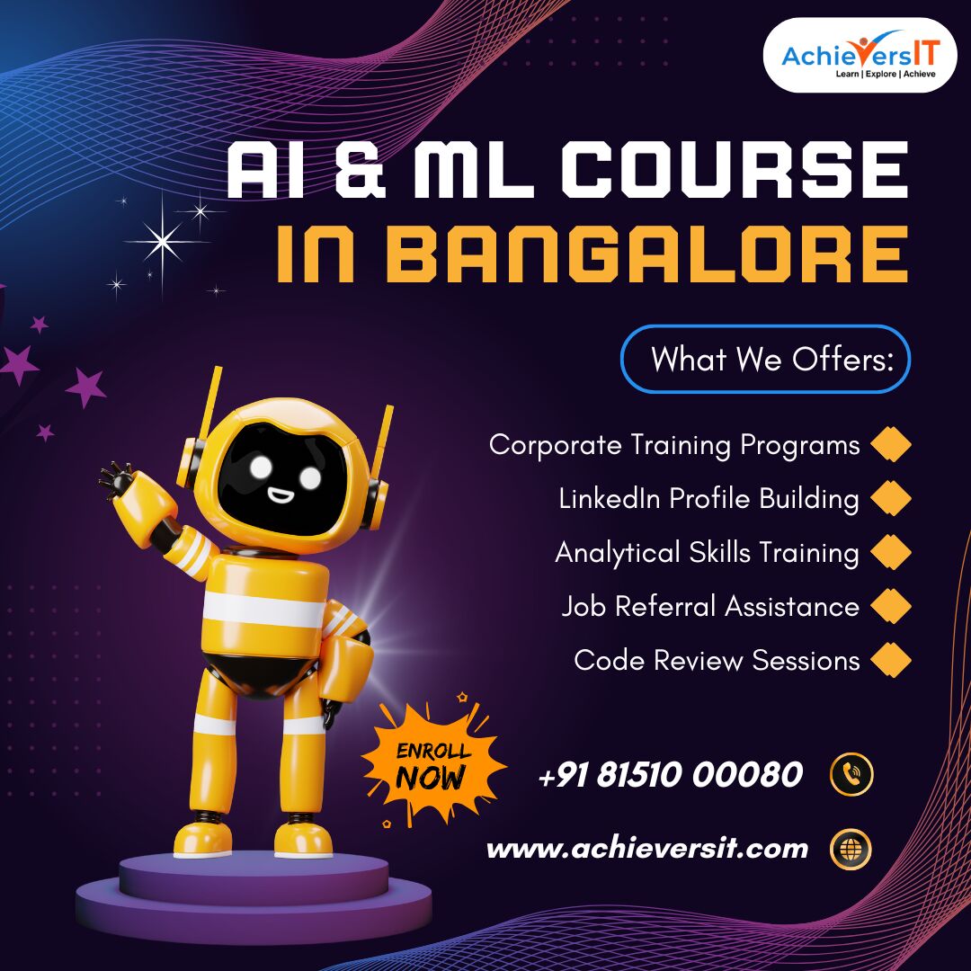 Bangalore, Education, Boost Your Career With An Artificial Intelligence Course In Bangalore| AchieversIT