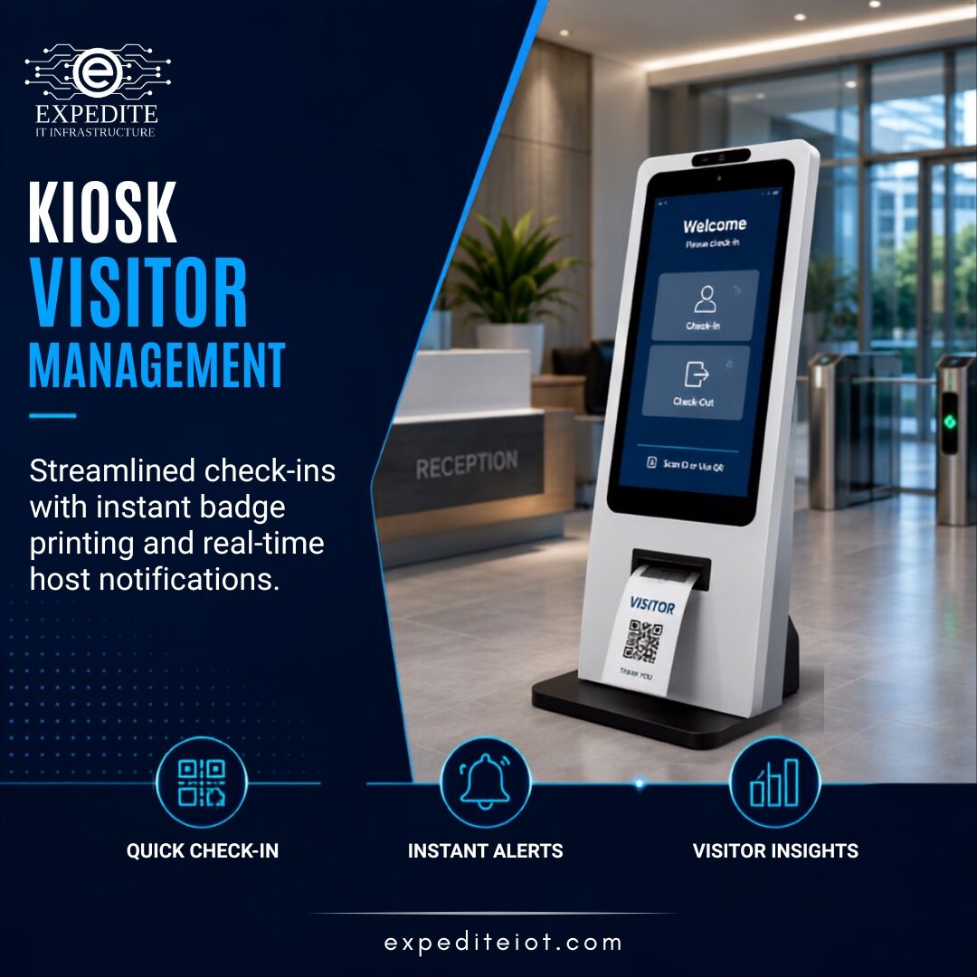 Dubai, Software Development, Kiosk Visitor Management System For Faster Reception Operations In Kuwait