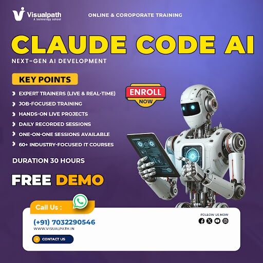 Hyderabad, Education, Claude Code AI Online Training | Claude AI Course