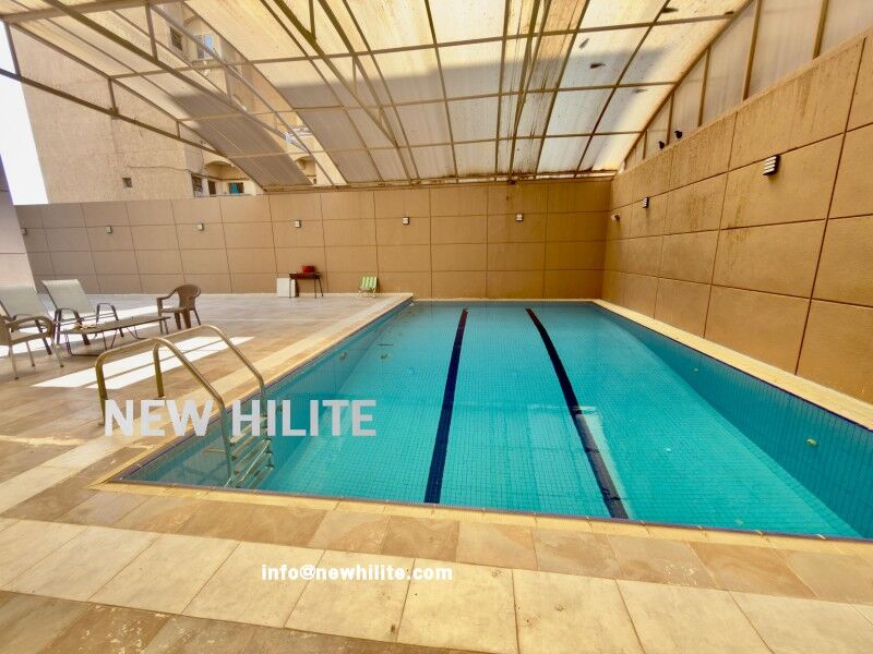 Salmiya, Apartments, Flats, Houses & Villas, KWD 450/month,  1 BR,  1 Bedroom Semi-Furnished Sea View Apartment For Rent In Salmiya