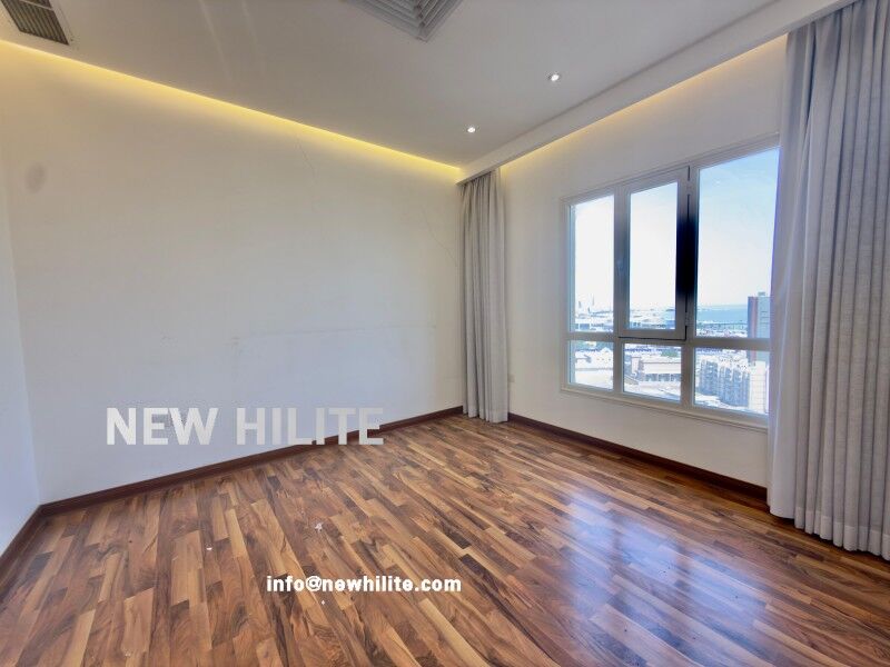Salmiya, Apartments, Flats, Houses & Villas, KWD 450/month,  1 BR,  1 Bedroom Semi-Furnished Sea View Apartment For Rent In Salmiya