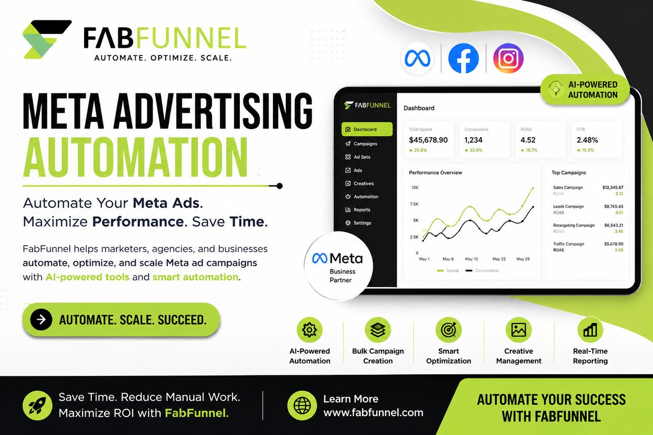 Mumbai, Business, Boost Your Business With FabFunnel &ndash; Smart Meta Advertising Automation