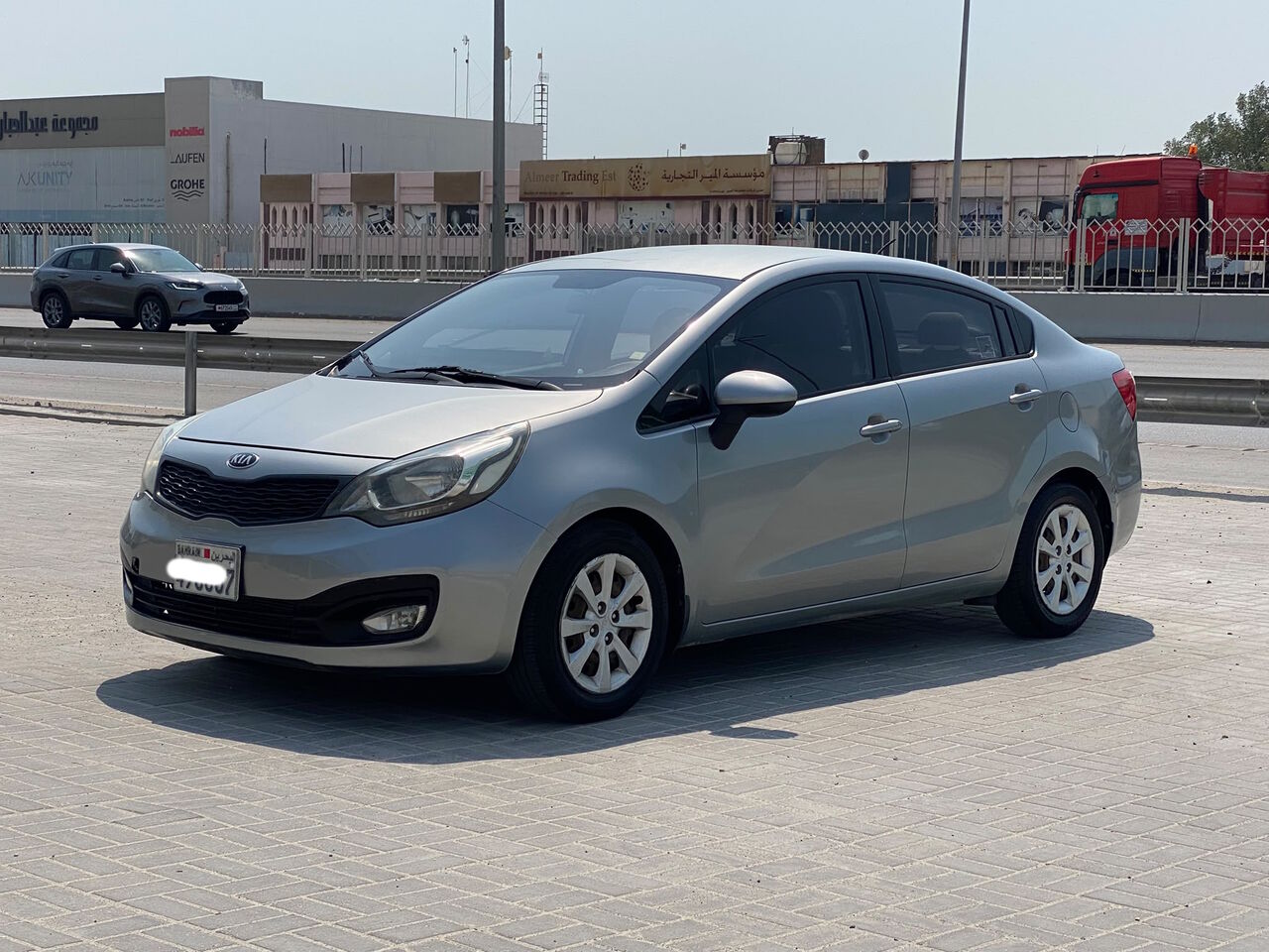 Manama, Vehicles, Cars & Trucks , BHD 1350,  Kia Rio,  2014,  Automatic,  221200 KM,    (Silver)