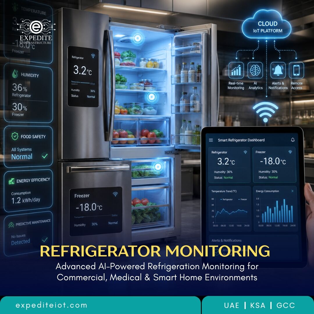 Kuwait City, Technical, Refrigerator Monitoring That Reduces Operational Risks In Kuwait