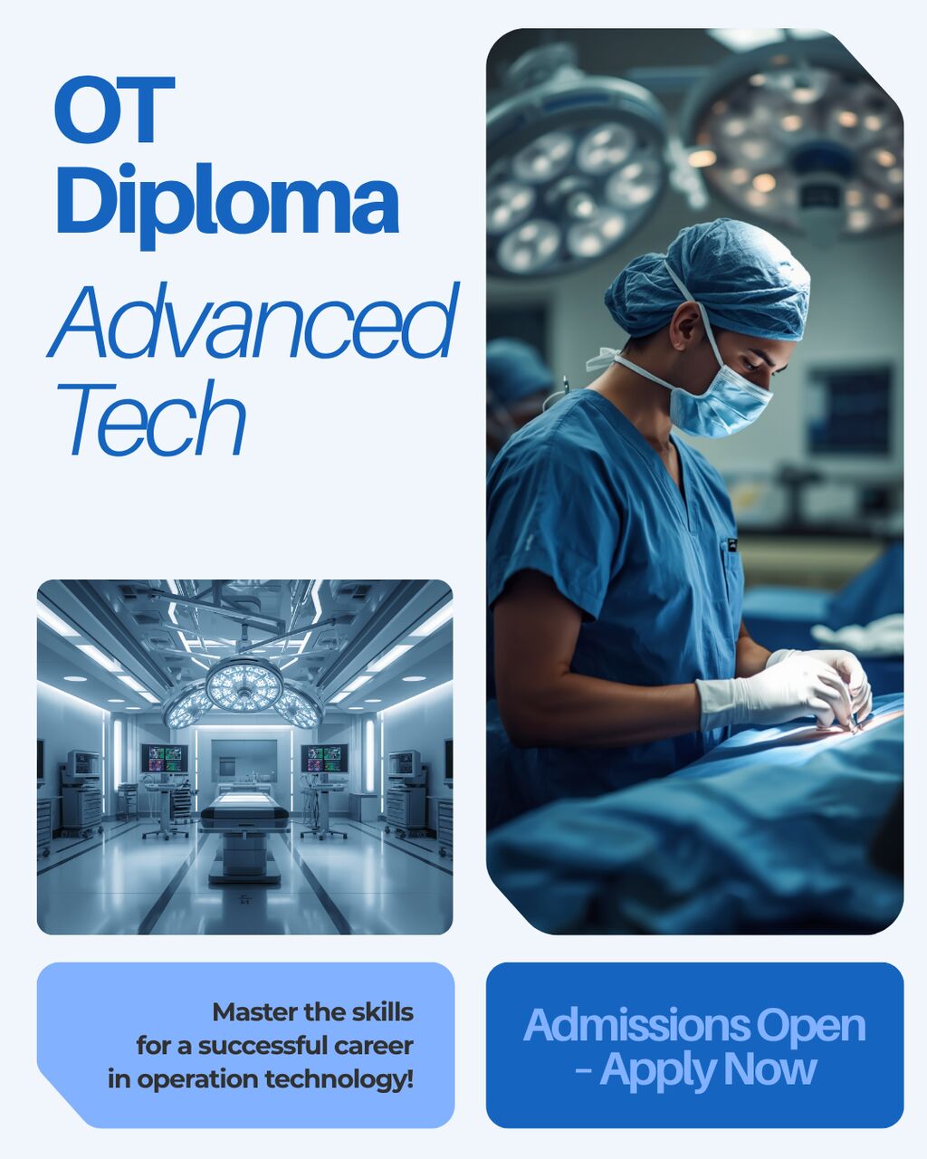 Ghaziabad, Education, Advanced Diploma In OT Technology (36 Months) &ndash; Professional Certificate Course | NITPS