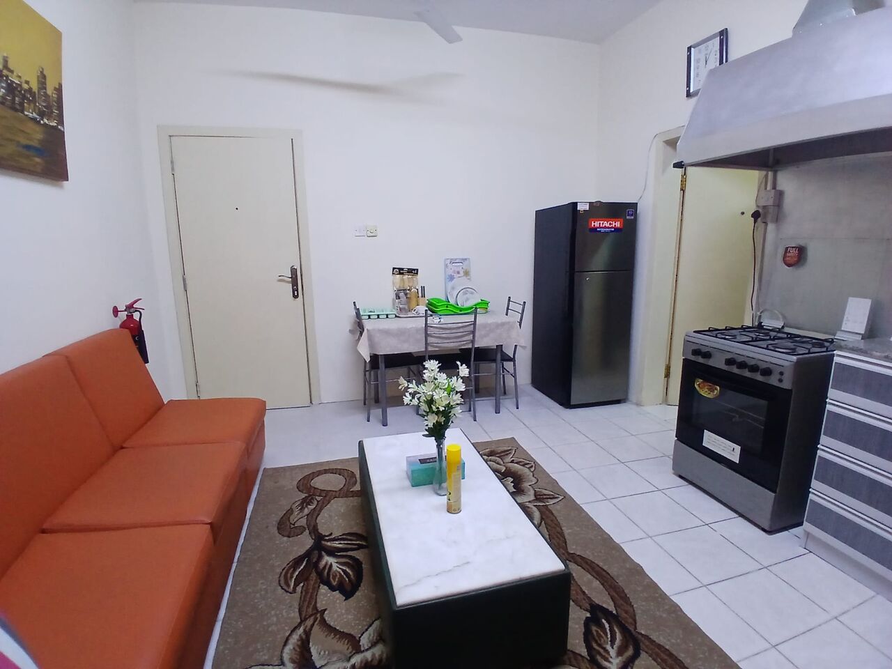 Manama, Apartments, Flats, Houses & Villas, BHD 240/month,  Furnished,  1 BR,  100 Sq. Meter,  1BHK FOR RENT