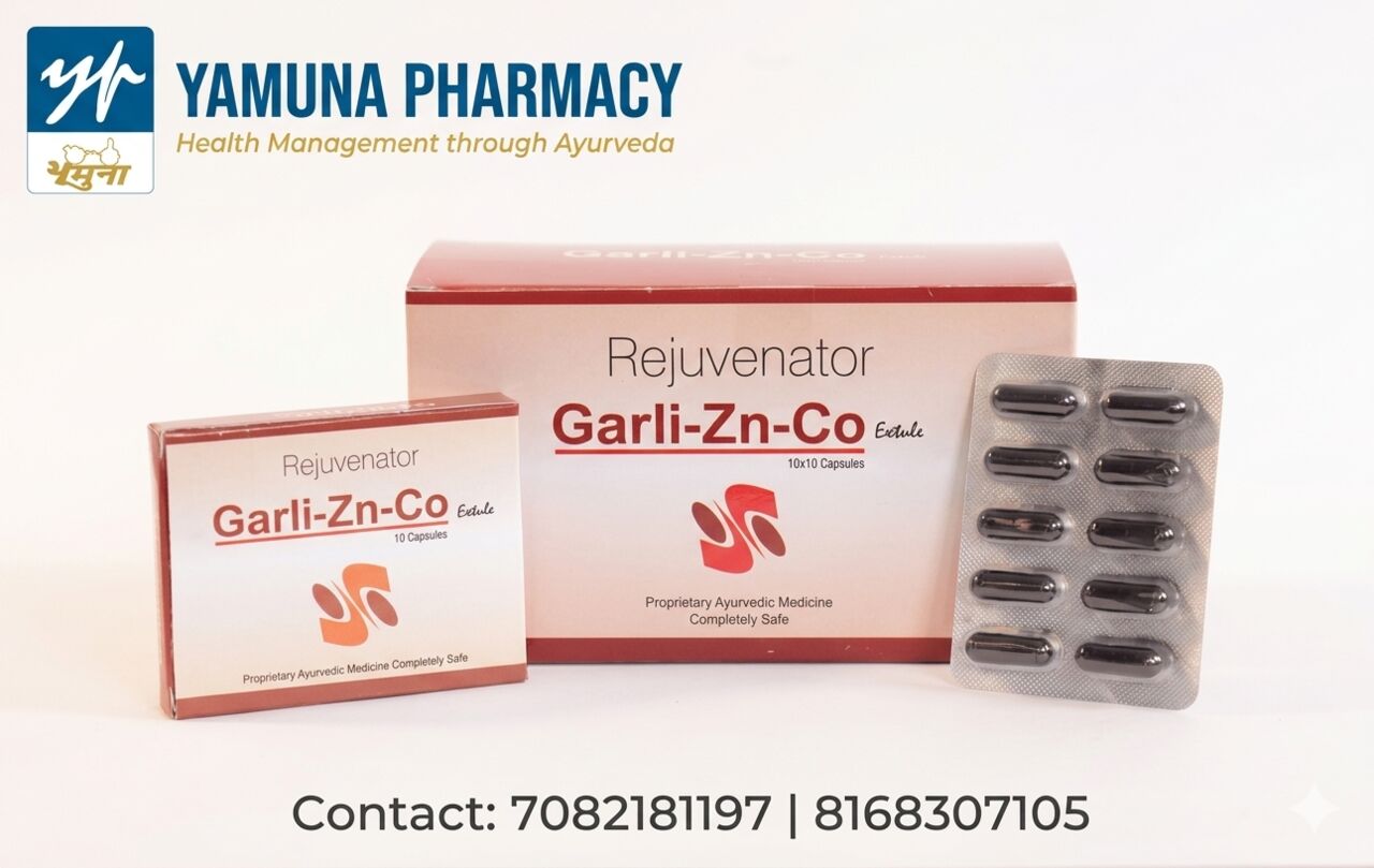 Chandigarh, Health, Ayurvedic Medicine For Varicose Veins | Garli-Zn-Co | Yamuna Pharmacy