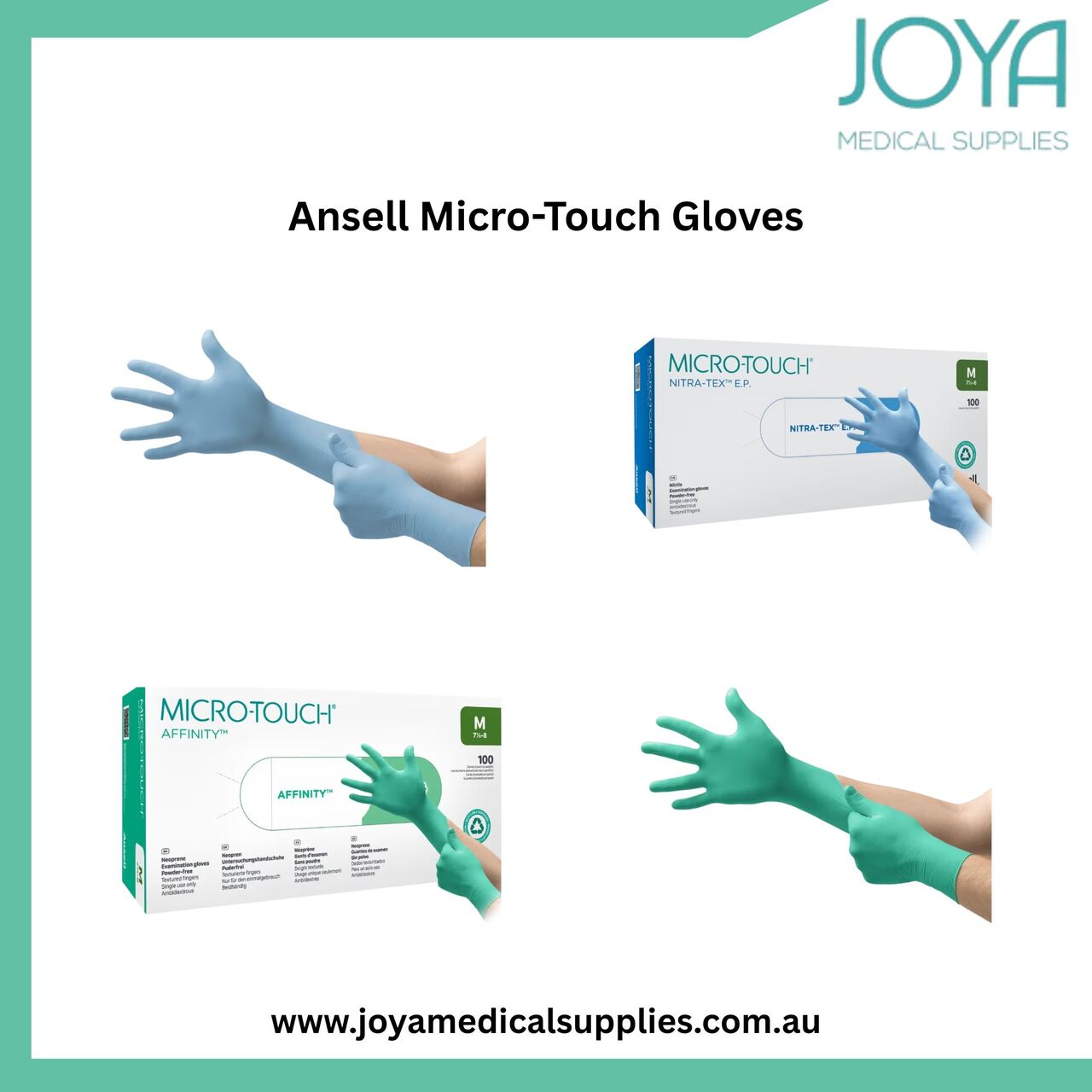 Sydney, Health & Beauty Items, Buy Ansell Micro-Touch Gloves In Australia - Joya Medical Supplies