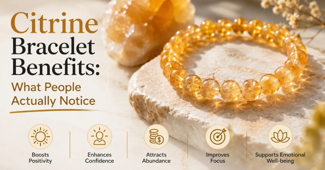 New Delhi, Appliances, INR 1099,  7 Citrine Bracelet Benefits For Ultimate Money & Success