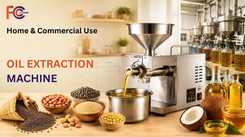 New Delhi, Machinery, Domestic & Commercial Oil Extractor Machine | Oil Nikalne Ki Machine