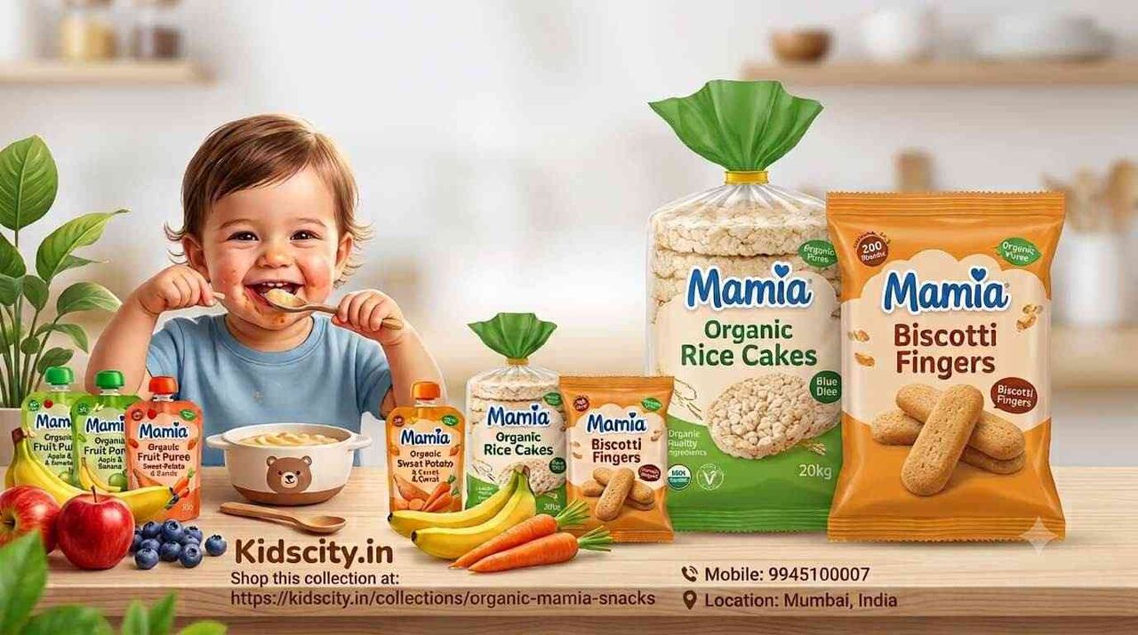 Mumbai, Baby & Kid Stuff, INR 795,  Mamia Baby Snacks Collection: Healthy & Wholesome Treats For Toddlers