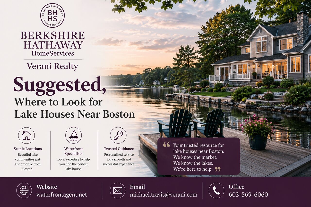 Boston, Real Estate, Suggested, Where To Look For Lake Houses Near Boston