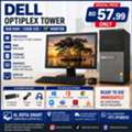 BHD 57,  DELL OptiPlex Tower 8GB RAM 120GB SSD 19&rsquo;Inch Monitor 57.99 BD Only