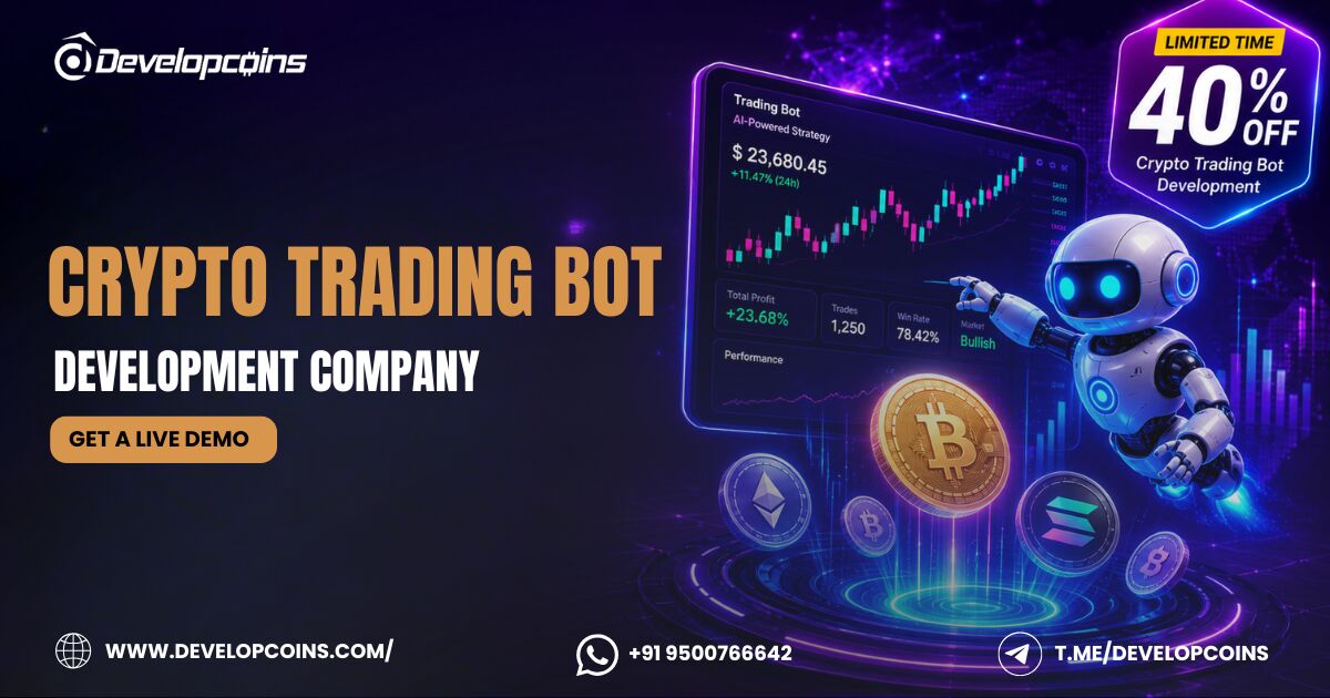 San Francisco, Software Development, Grow Your Automated Trading Platform With Crypto Trading Bot Development - Get 40% OFF