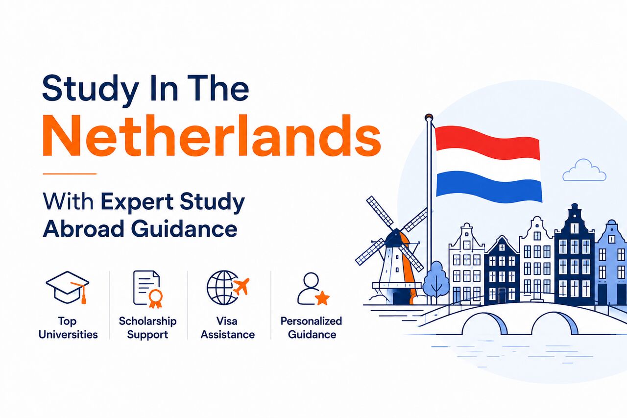 Kochi, Education, Study In The Netherlands With Expert Study Abroad Guidance